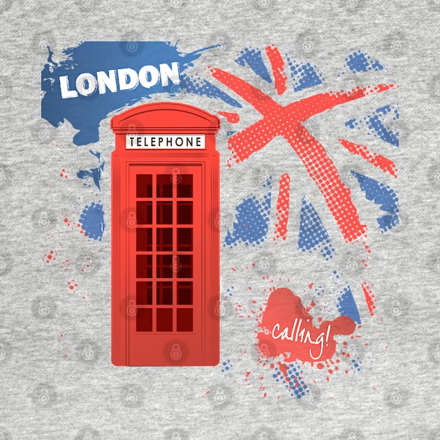 London Souvenir by Happy Art Designs